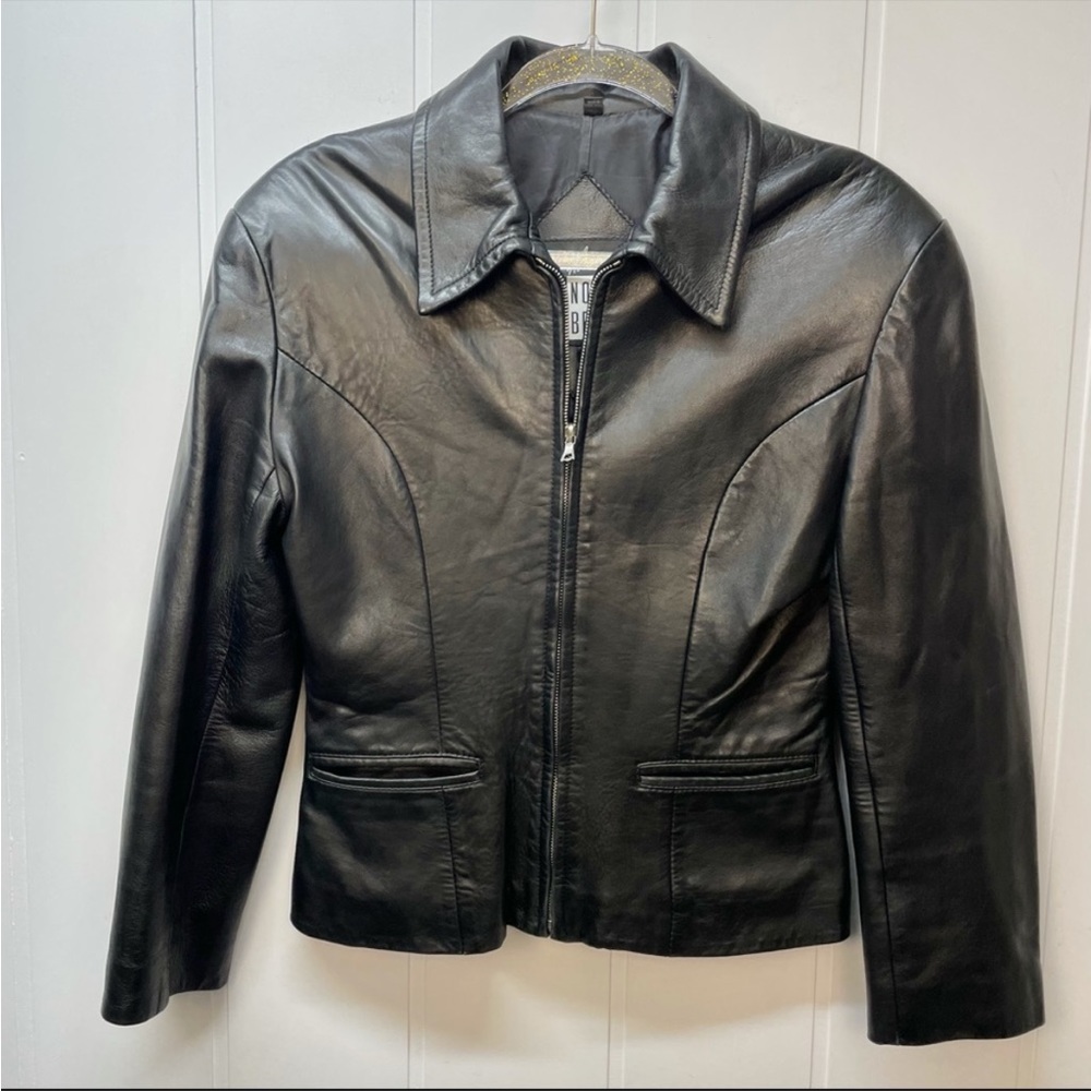 Genuine Black Leather Jacket